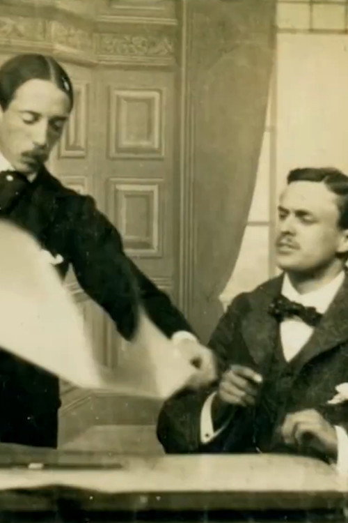 Movie poster for Santos Dumont Explaining His Air Ship to the Hon. C.S. Rolls (1901)