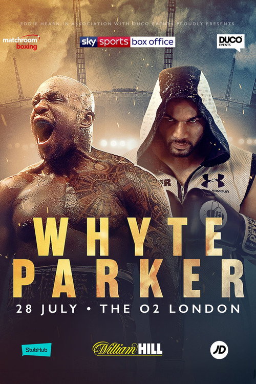 Movie poster for Dillian Whyte vs. Joseph Parker (2018)