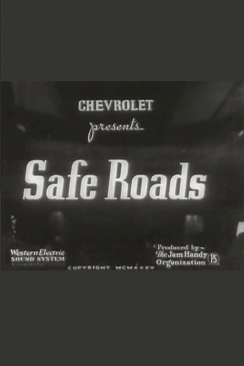Movie poster for Safe Roads (1935)