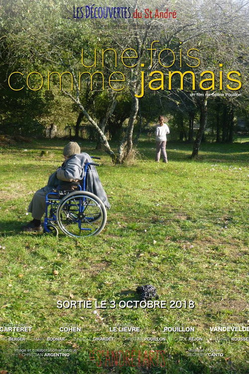 Movie poster for Une fois comme jamais (2018)