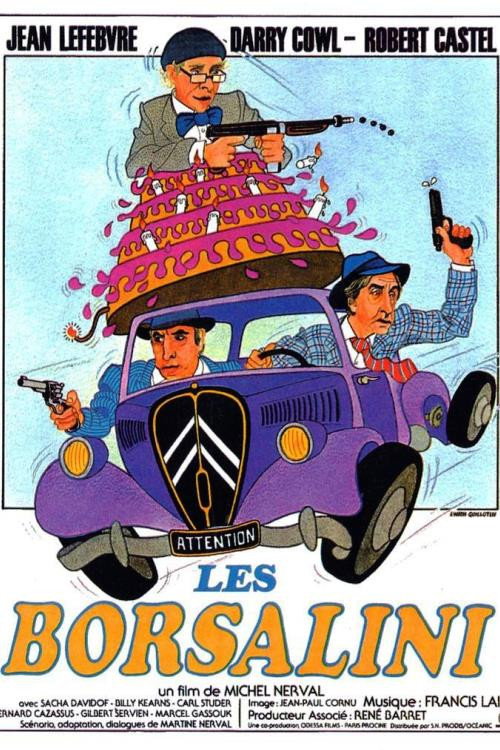 Movie poster for Les Borsalini (1980)