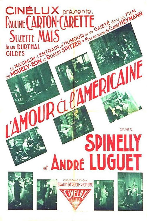 Movie poster for American Love (1931)