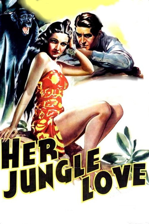 Movie poster for Her Jungle Love (1938)