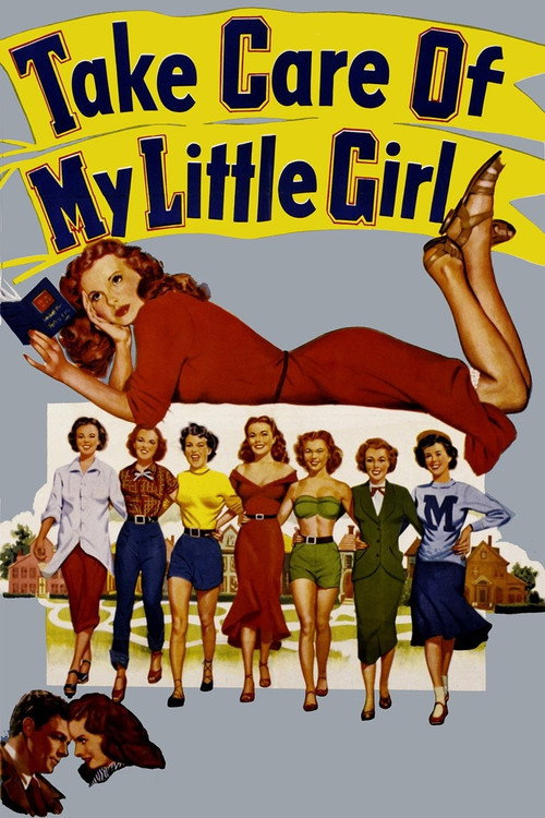 Movie poster for Take Care of My Little Girl (1951)