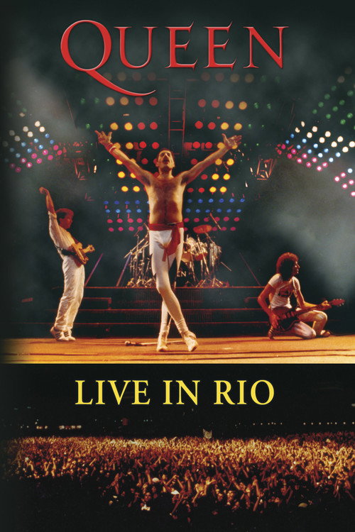 Movie poster for Queen: Live In Rio (1985)