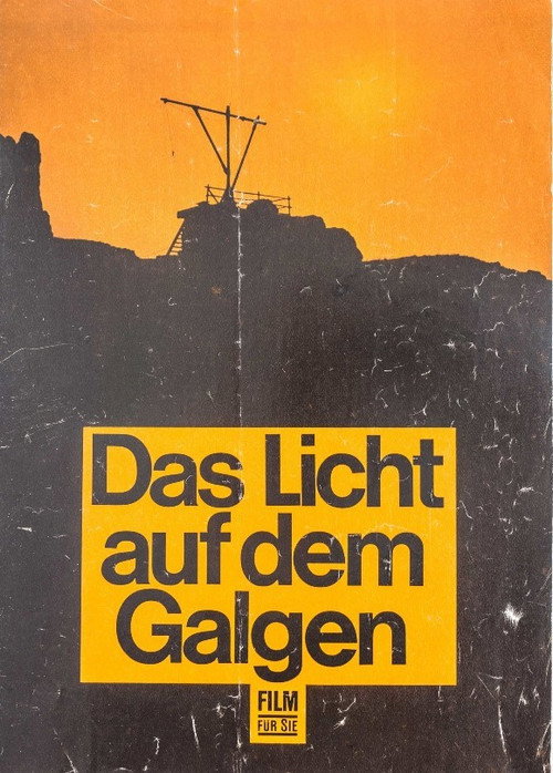 Movie poster for The Light on the Gallows (1976)