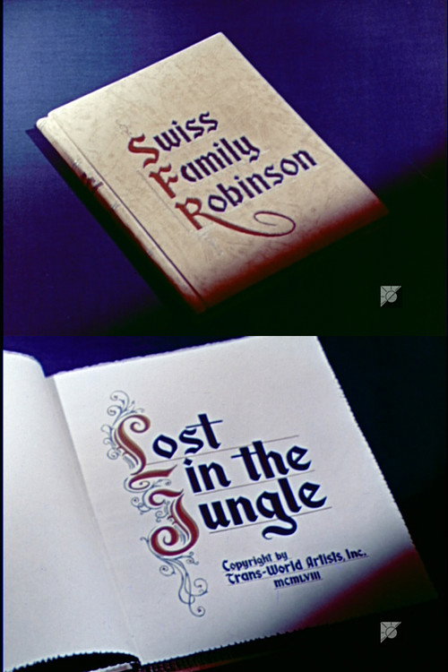 Movie poster for Swiss Family Robinson: Lost in the Jungle (1958)
