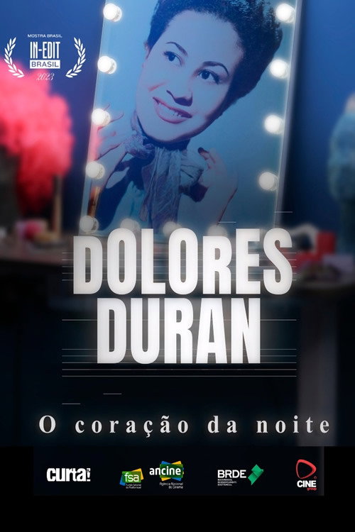 Movie poster for Dolores Duran: O Coração da Noite (2023)