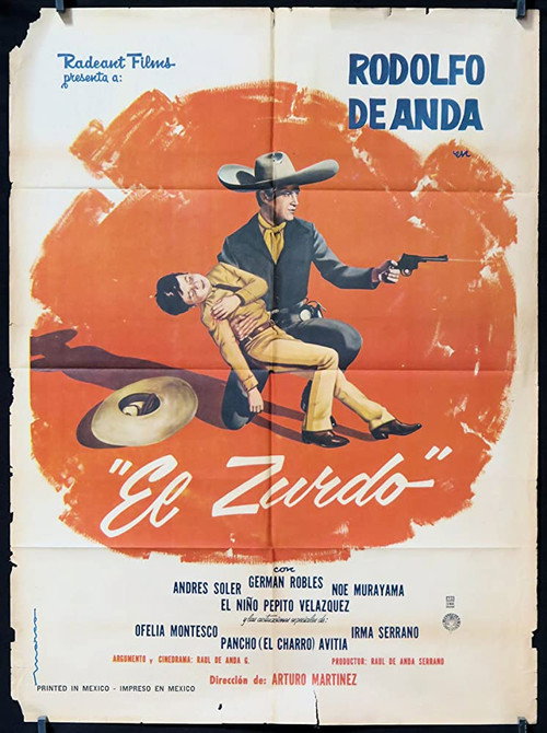 Movie poster for El zurdo (1965)