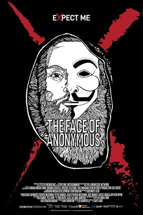 Movie poster for The Face of Anonymous (2021)