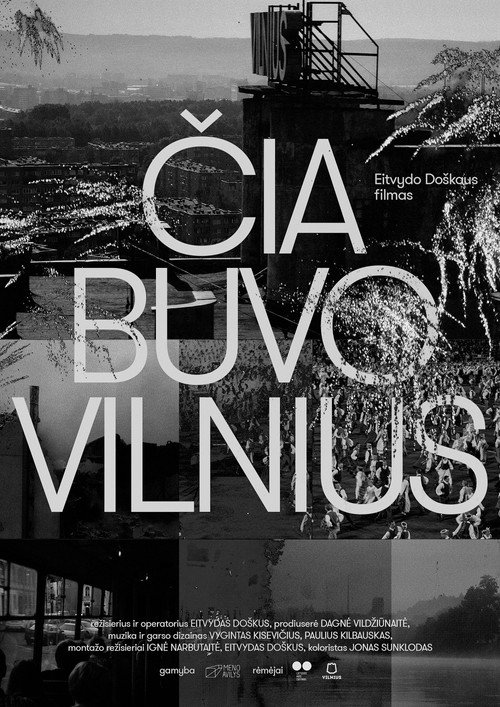 Movie poster for Once Upon a Vilnius (2022)