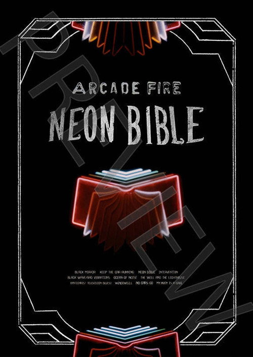 Movie poster for The Arcade Fire: Olympia Paris (2007)