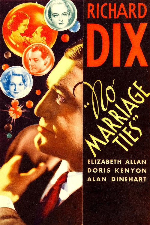 Movie poster for No Marriage Ties (1933)