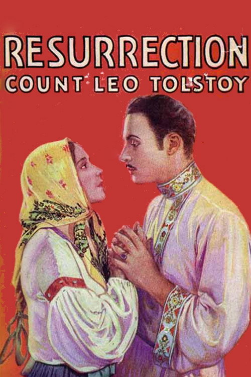 Movie poster for Resurrection (1927)