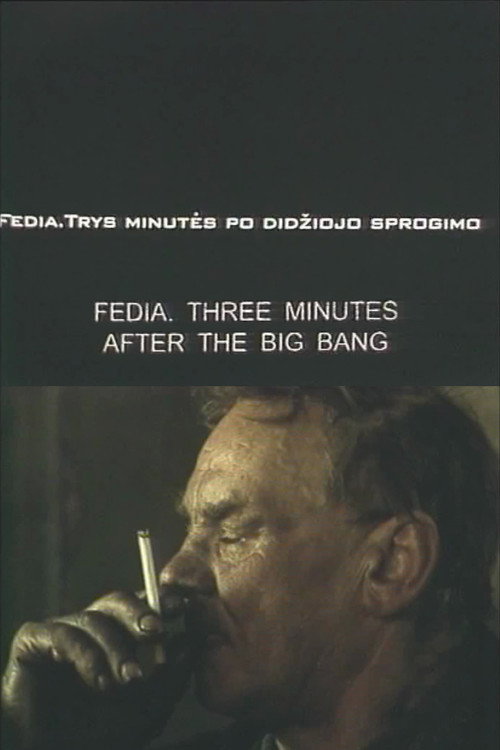 Movie poster for Fedia. Three Minutes After the Big Bang (1999)