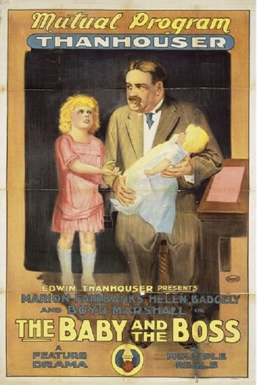 Movie poster for The Baby and the Boss (1915)