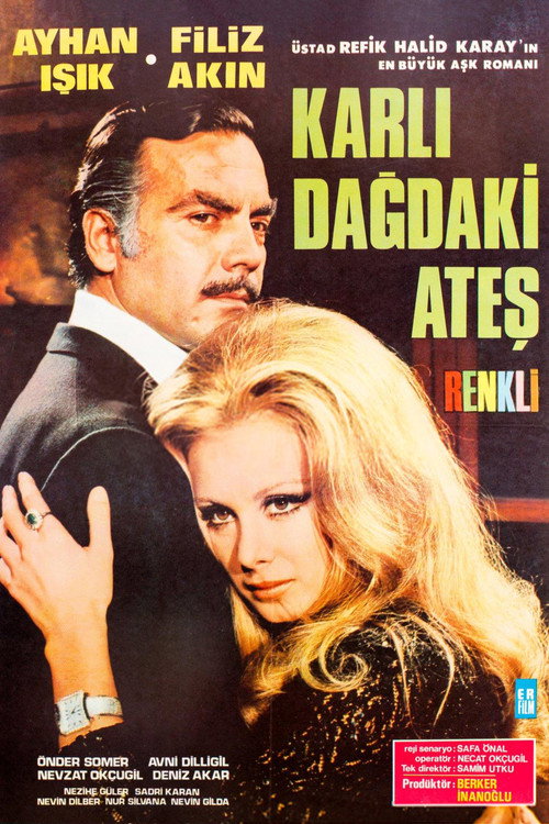 Movie poster for Karlı Dağdaki Ateş (1969)