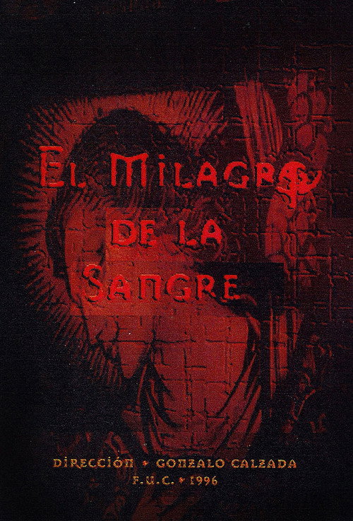 Movie poster for El Milagro de la Sangre (1996)