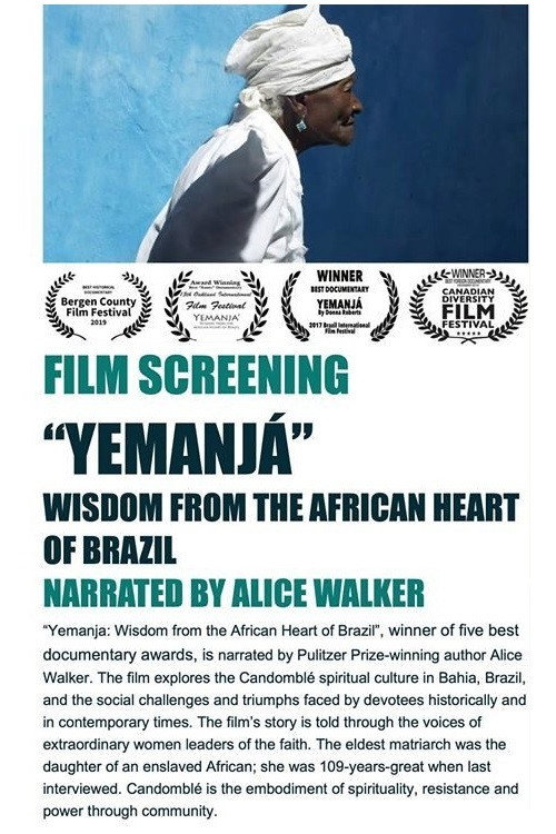 Movie poster for Yemanja: Wisdom from the African Heart of Brazil (2015)