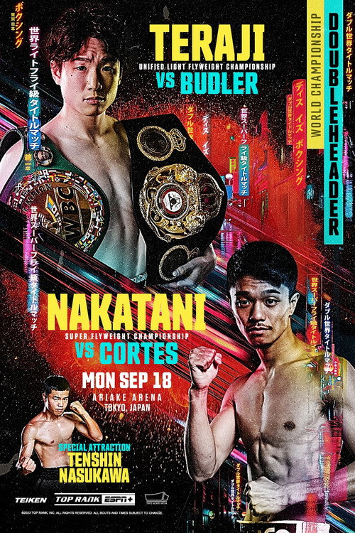 Movie poster for Kenshiro Teraji vs. Hekkie Budler (2023)