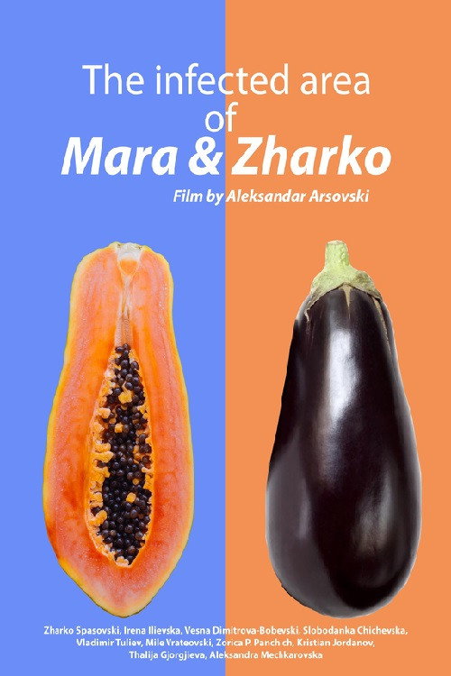Movie poster for The Infected Area of Mara and Zharko (2018)