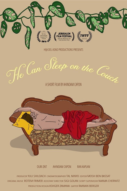 Movie poster for He Can Sleep on the Couch (2021)