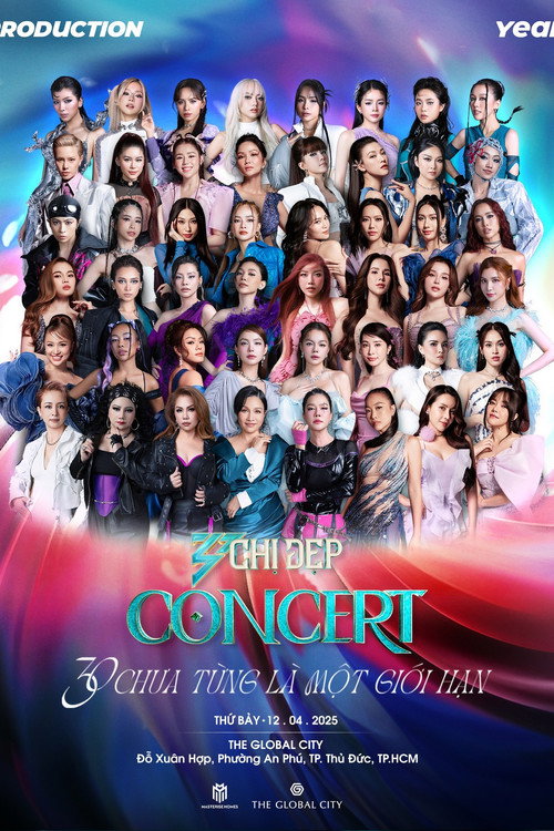 Movie poster for Chị Đẹp Concert (2025)