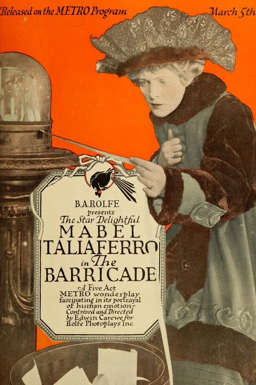 Movie poster for The Barricade (1917)