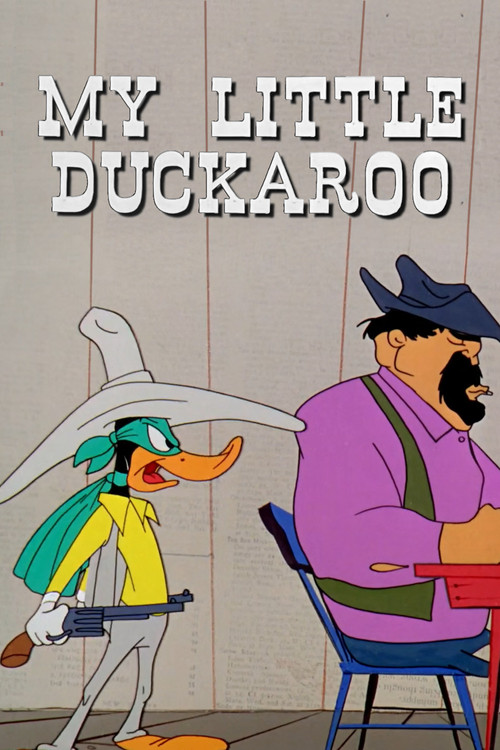 Movie poster for My Little Duckaroo (1954)