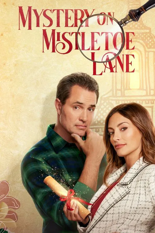 Movie poster for Mystery on Mistletoe Lane (2023)