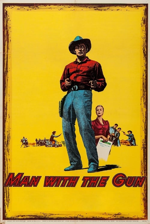 Movie poster for Man with the Gun (1955)