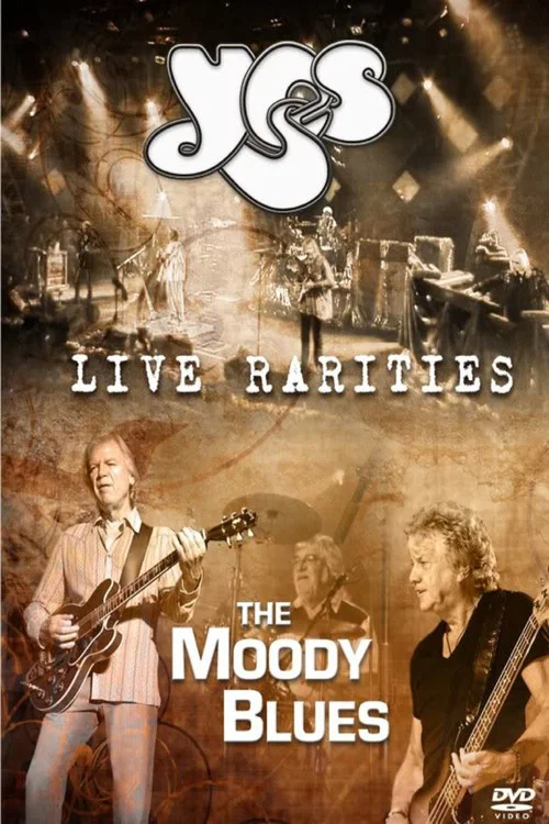 Movie poster for The Moody Blues & Yes - Live Rarities (2012)