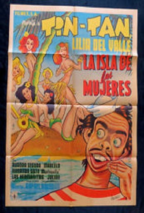 Movie poster for La isla de las mujeres (1953)