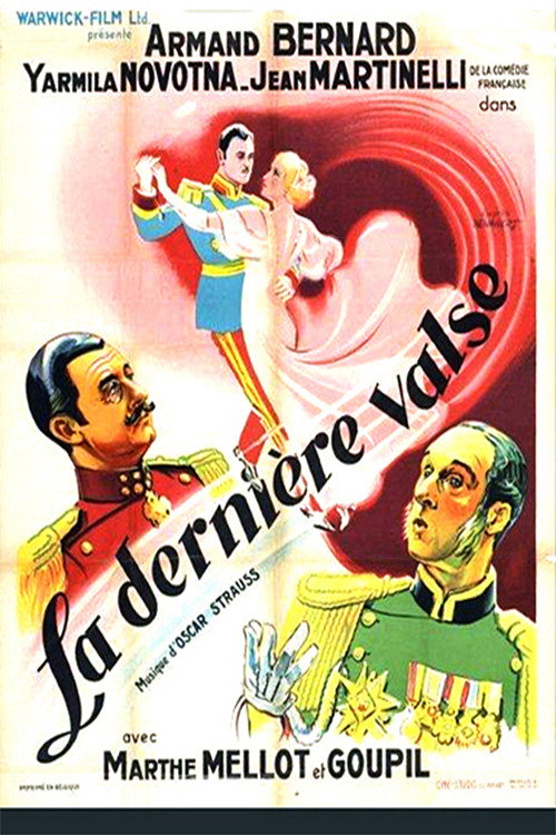 Movie poster for The Last Waltz (1936)