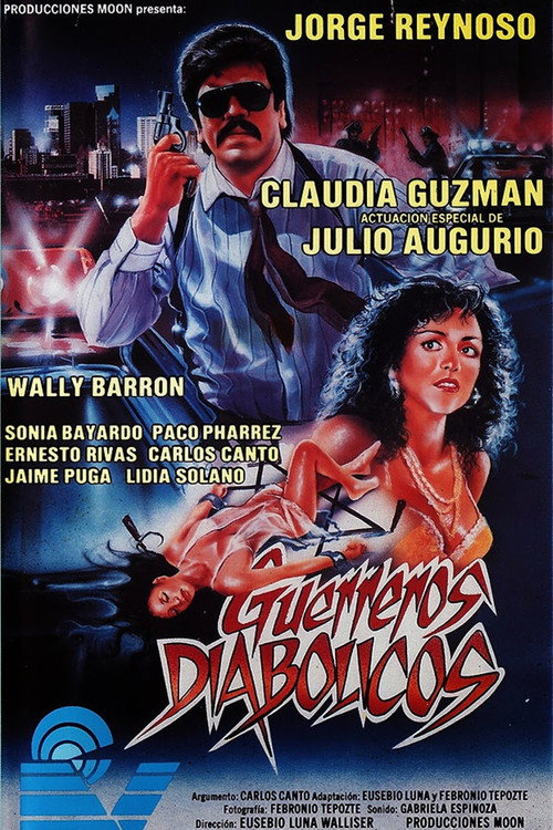Movie poster for Guerreros diabólicos (1991)