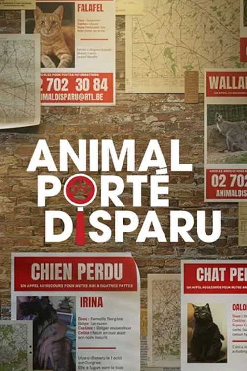 Animal porté disparu poster