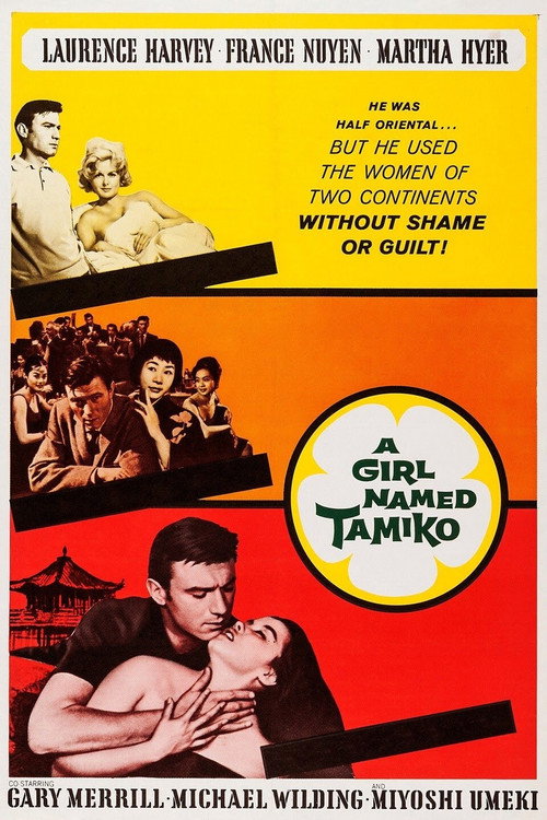 Movie poster for A Girl Named Tamiko (1962)