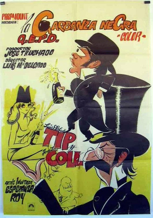 Movie poster for La garbanza negra, que en paz descanse... (1972)