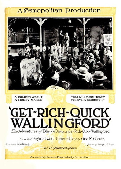 Movie poster for Get-Rich-Quick Wallingford (1921)