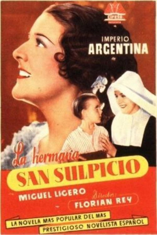 Movie poster for Sister San Sulpicio (1927)