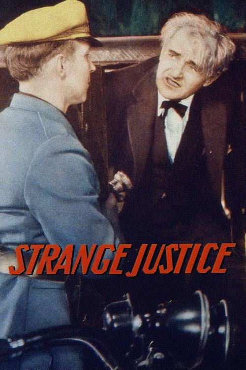 Movie poster for Strange Justice (1932)