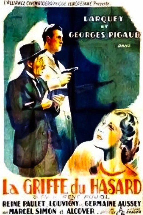 Movie poster for La Griffe du hasard (1937)