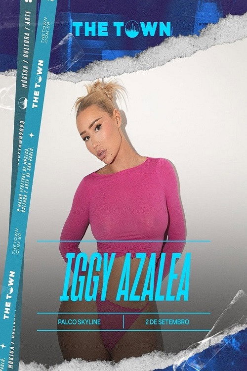 Movie poster for Iggy Azalea - The Town 2023 (2023)