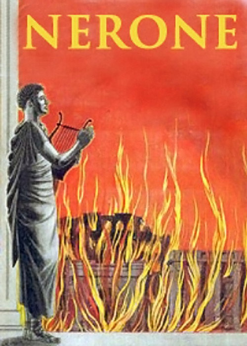 Movie poster for Nero, or The Fall of Rome (1909)