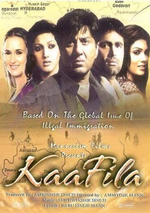 Movie poster for Kaafila (2007)
