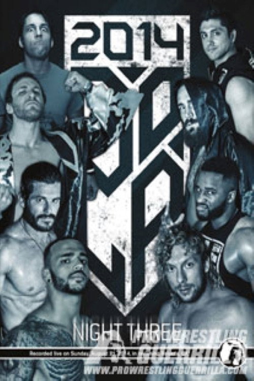 Movie poster for PWG: 2014 Battle of Los Angeles - Night Three (2014)