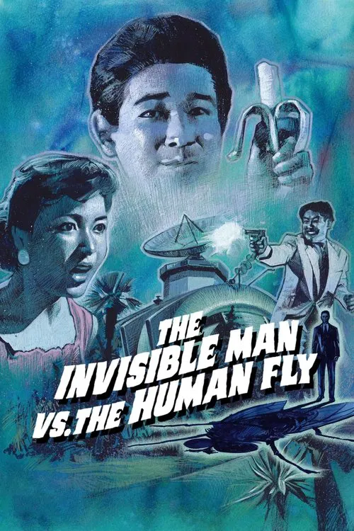 Movie poster for The Invisible Man vs. The Human Fly (1957)