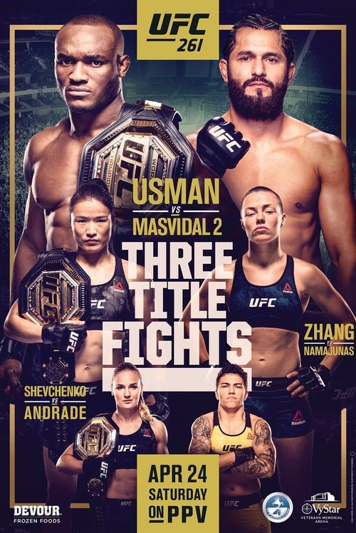 Movie poster for UFC 261: Usman vs. Masvidal 2 (2021)