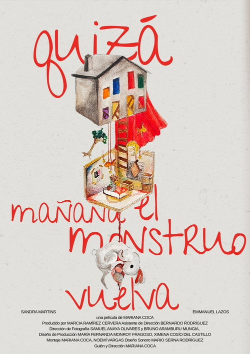 Movie poster for Quizá Mañana el Monstruo Vuelva