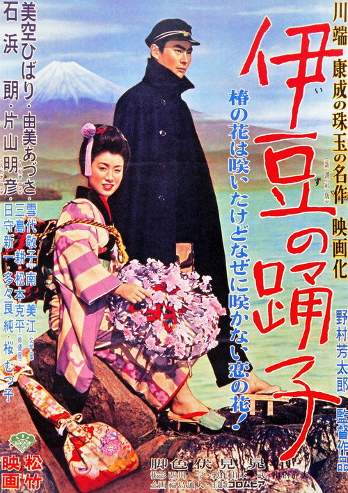 Movie poster for Dancing Girls of Izu (1954)